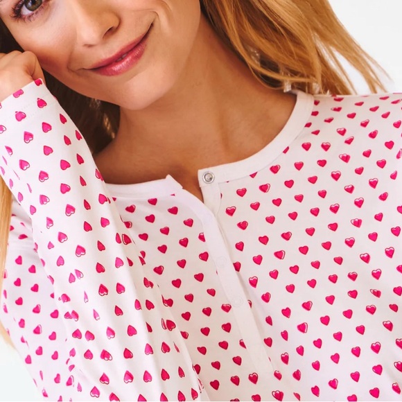 Roller Rabbit Heart PJS- NWOT - Picture 4 of 9